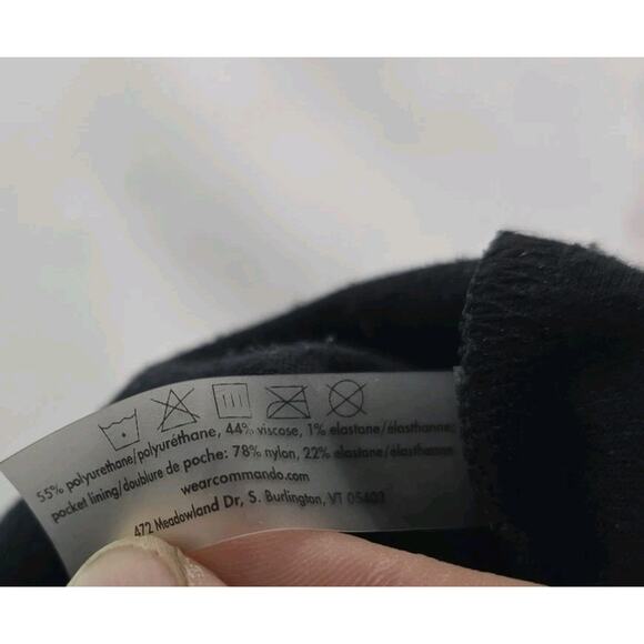 Commando Leggings Womens Small Faux Vegan Leather High Rise Skinny Crop - Picture 9 of 11